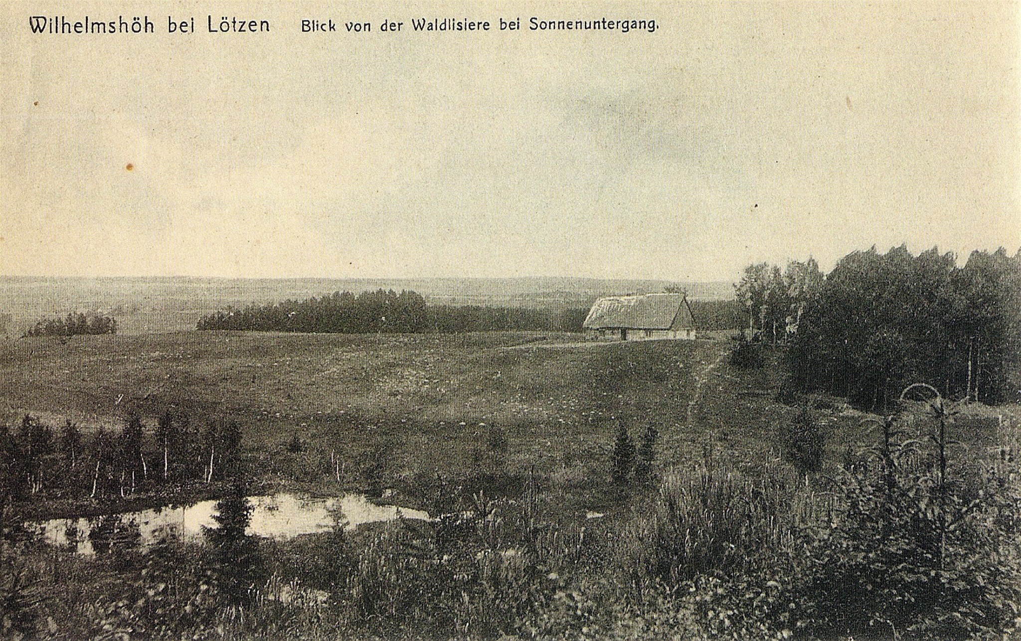 Widok na okolicę ze wzgórza Wilhelma.