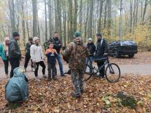 Spotkanie konsultacyjne z mieszkańcami na temat prac ochronnych w Uroczysku Las Miejski w Gajewie