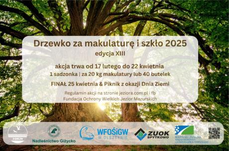 Akcja "Drzewko za makulaturę i szkło" 2025