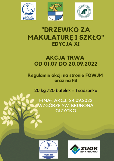 Akcja „Drzewko za makulaturę i szkło”